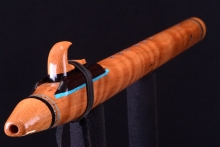 Cherry Native American Flute, Minor, Low D-3, #H45I